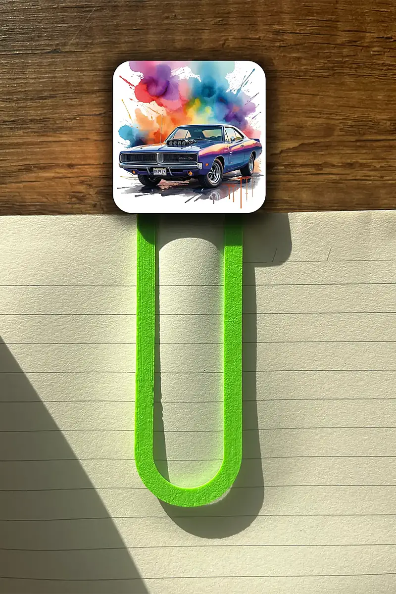Retro Araba Kitap Ayracı - 2