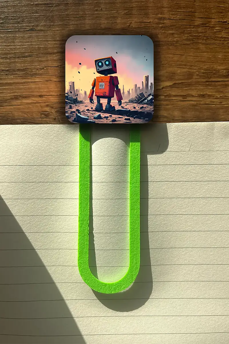 Robot Kitap Ayracı - 1