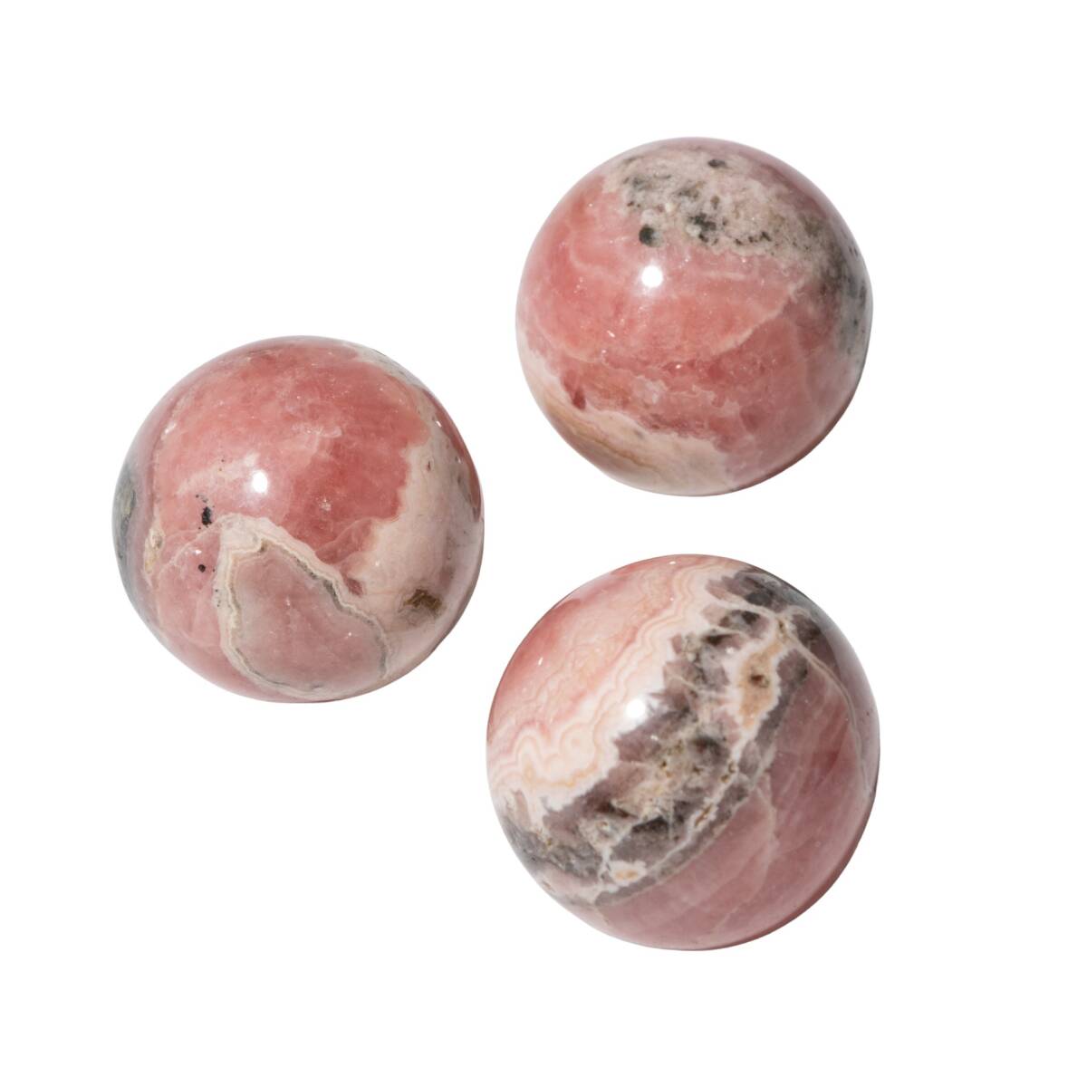 Rodokrozit Doğal Taş Küre Tımbıl El Taşı - 2