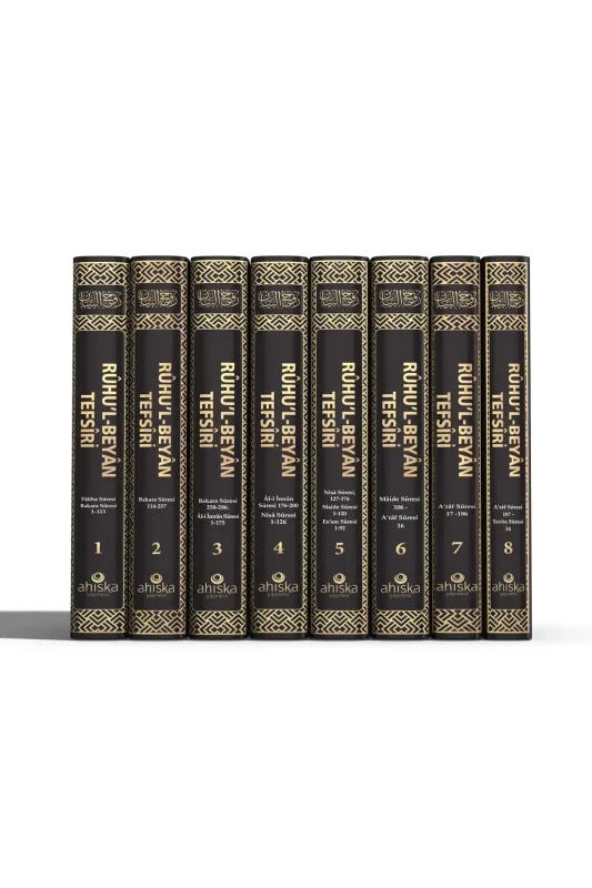 Ruhul Beyan Tefsiri 8 Cilt Takım - Ahıska Yayınevi