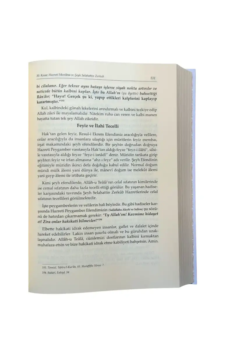 Ruhul Beyan Tefsirinden Kıssalar ve Hisseler 1. Cilt - 3