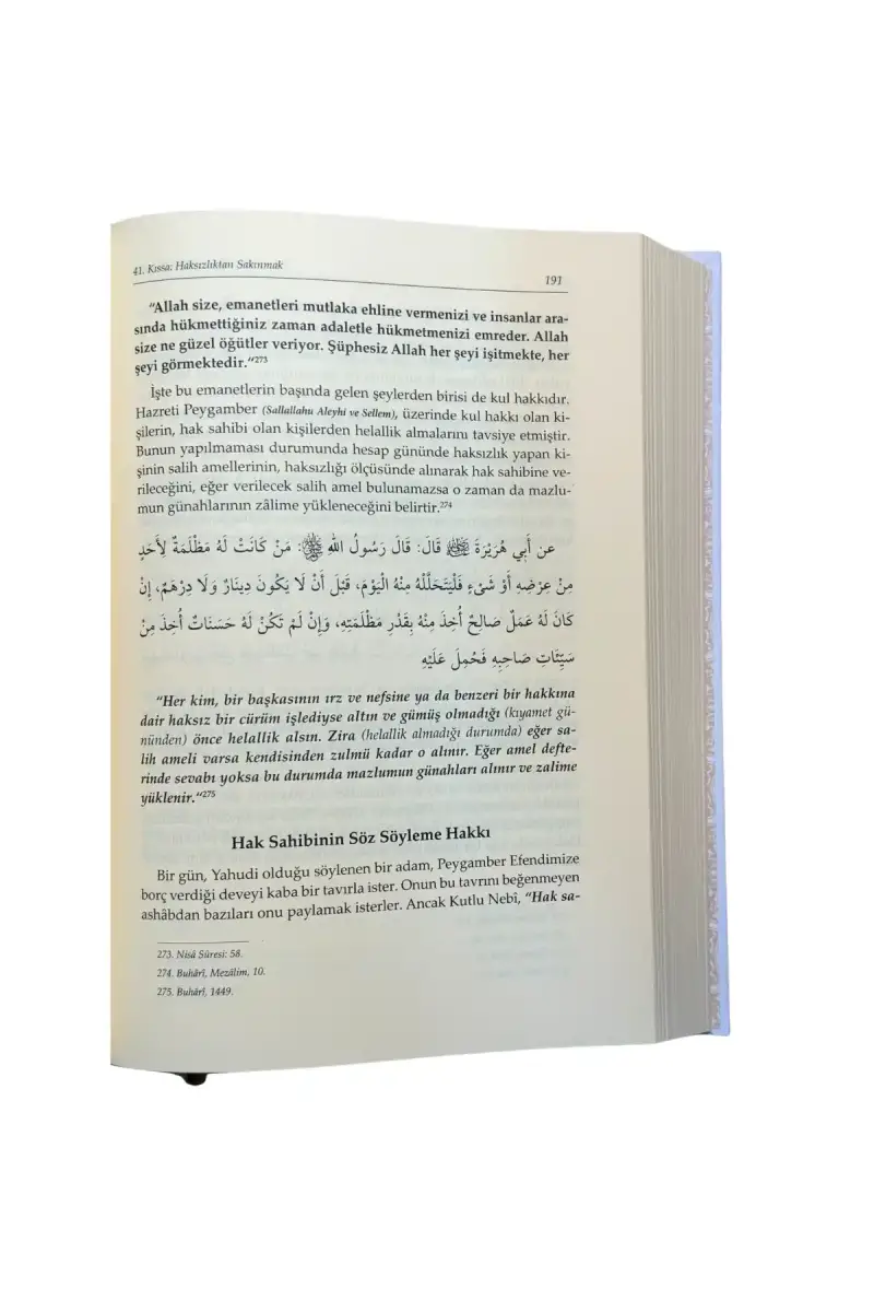 Ruhul Beyan Tefsirinden Kıssalar ve Hisseler 1. Cilt - 4