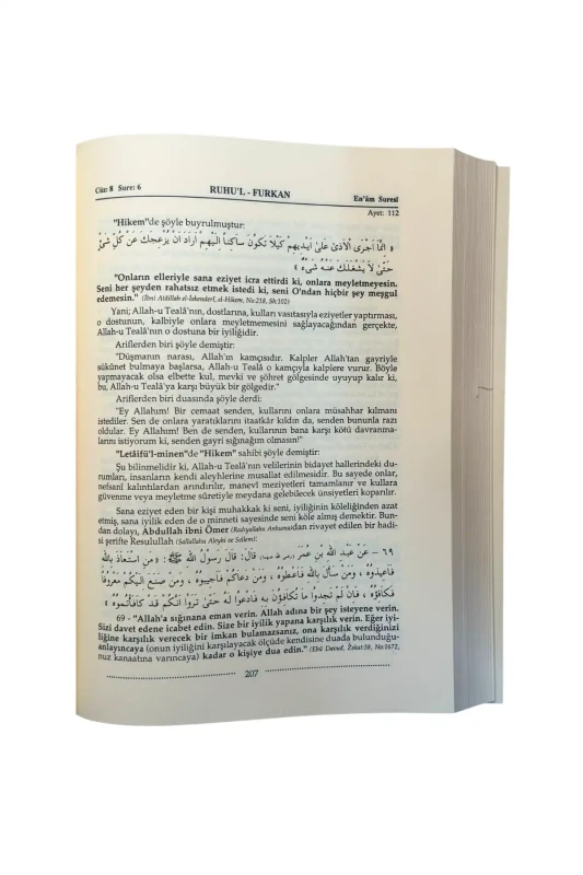 Ruhul Furkan Tefsiri 11. Cilt - Deri - 3