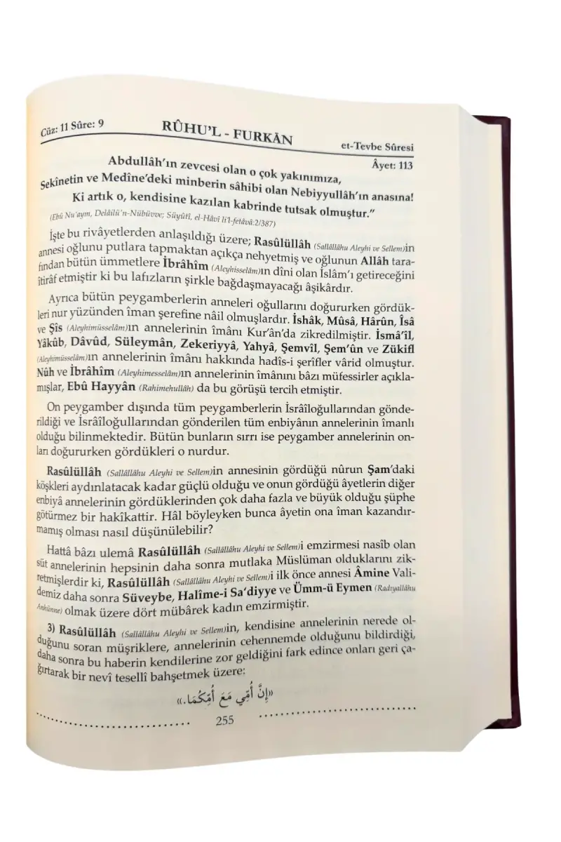 Ruhul Furkan Tefsiri 18. Cilt - Deri - 4