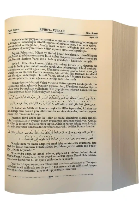 Ruhul Furkan Tefsiri 5. Cilt - 3