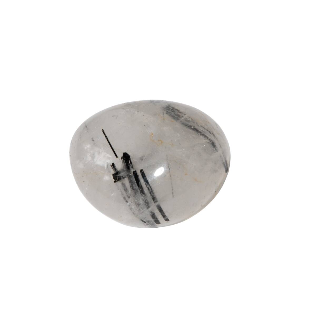 Rutilli Kuvars Doğal Taş Tımbıl El Taşı - 5