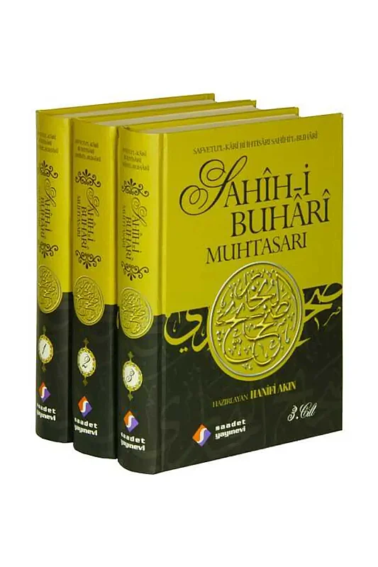 Sahihi Buhari Muhtasarı 3 Cilt Takım - Saadet Yayınevi