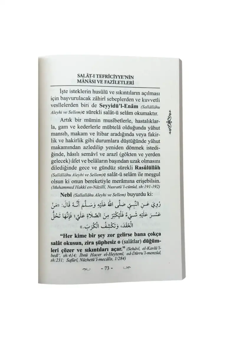 Salatı Tefriciyye Ve Salatı Münciye Tüncina - 9