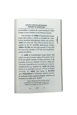 Salatı Tefriciyye Ve Salatı Münciye Tüncina - 2
