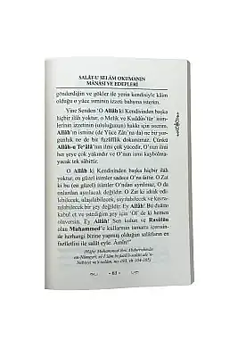 Salatı Tefriciyye Ve Salatı Münciye Tüncina - 2