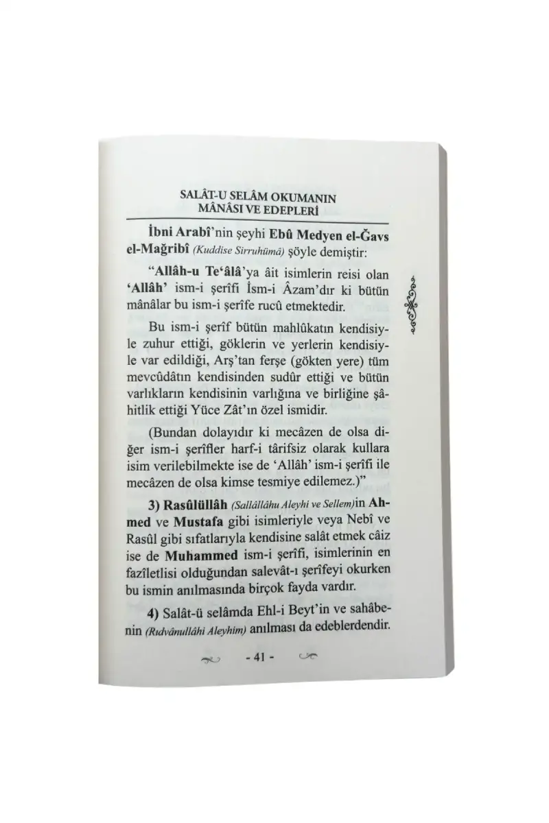 Salatı Tefriciyye Ve Salatı Münciye Tüncina - 2