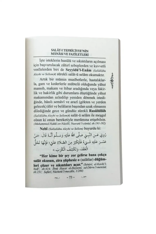 Salatı Tefriciyye Ve Salatı Münciye Tüncina - 4
