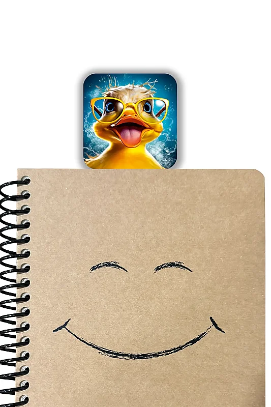 Şaşkın Ördek Kitap Ayracı - 2