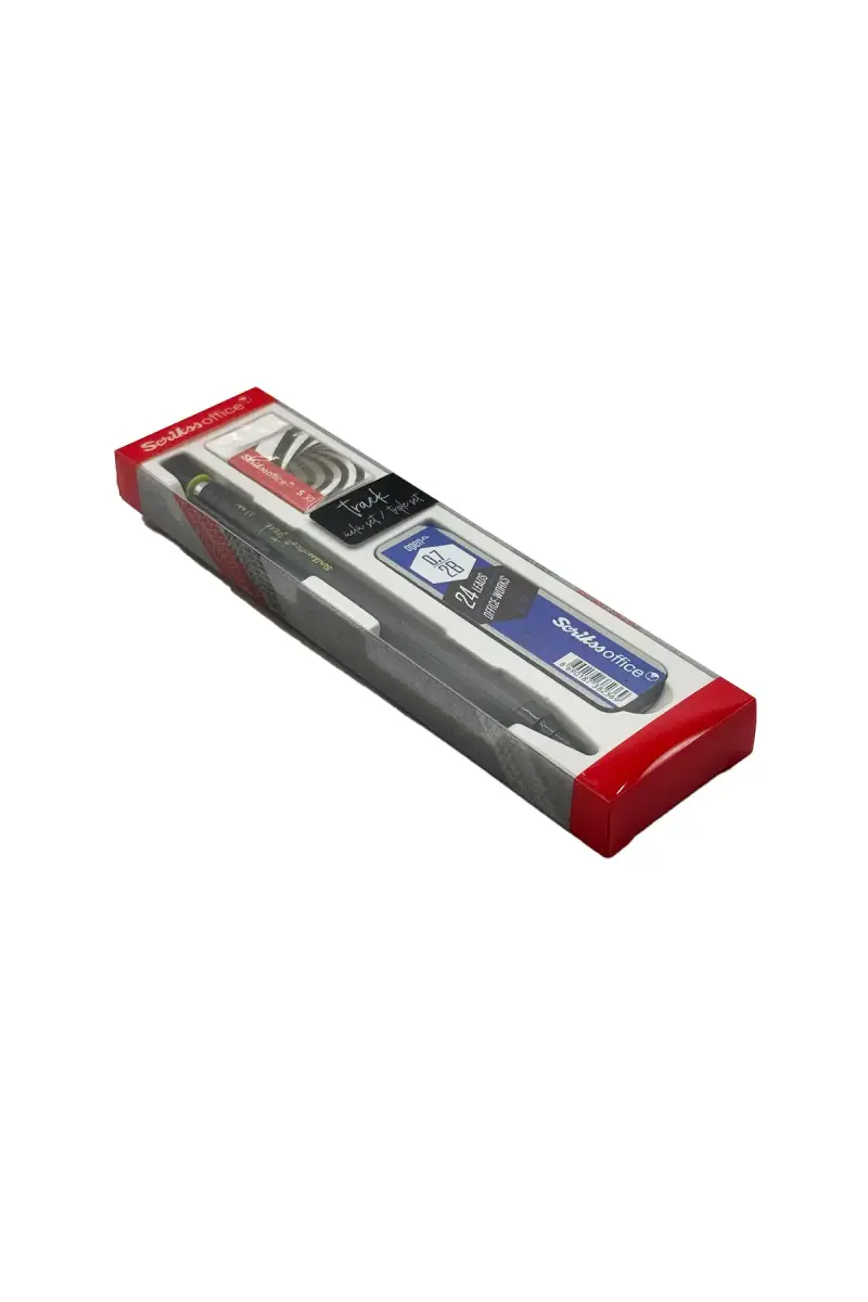 Scrikss Track 3lü Set Mekanik Kurşun Kalem 0.7 mm Yeşil - 1