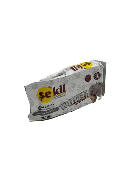 Şekil Kil Hamuru Beyaz 250 Gr - Şekil