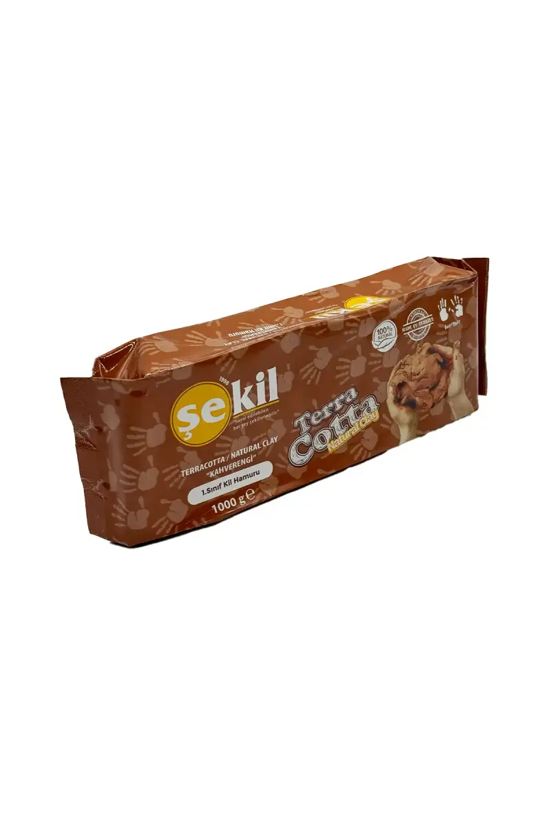 Şekil Kil Hamuru Kahverengi 1 Kg - 1
