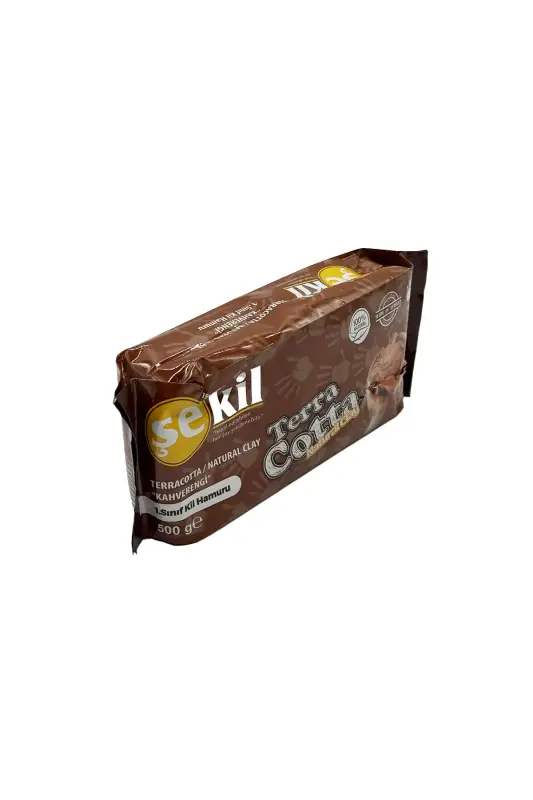 Şekil Kil Hamuru Kahverengi 500 Gr - Şekil