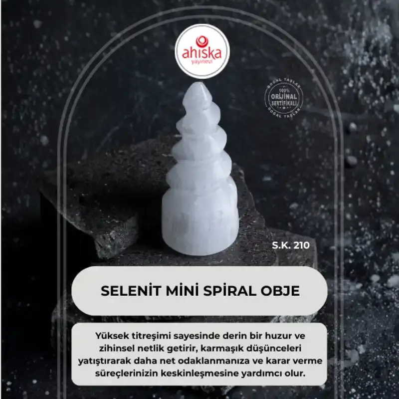 Selenit Mini Spiral Obje (S.K. 210) - 2