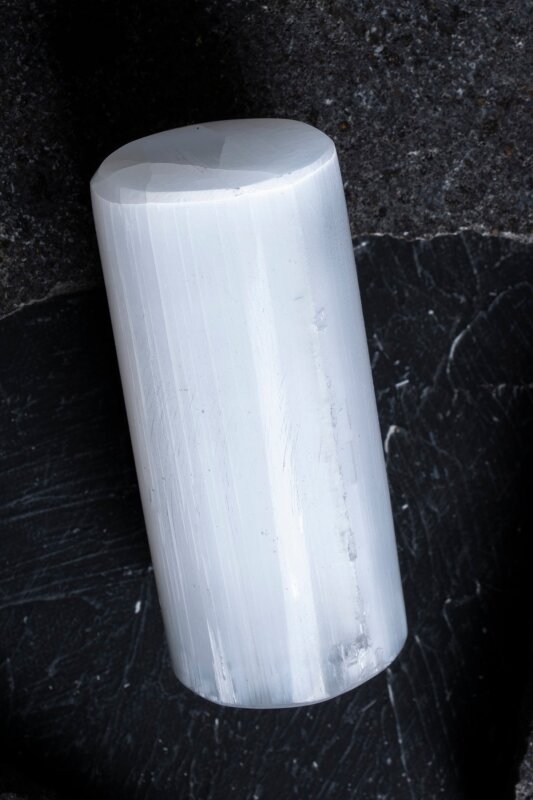 Selenit Silindir (S.K.215) - Doğal Taş