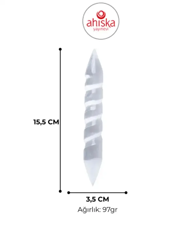 Selenit Spiral Enerji Çubuğu (S.K. 232) - 5