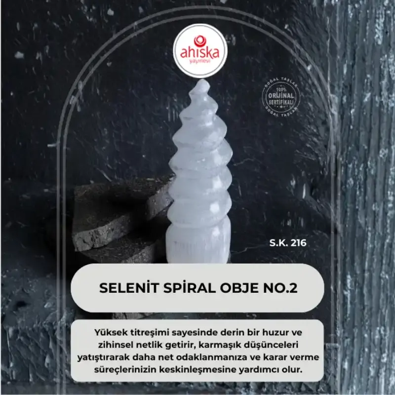 Selenit Spiral Obje no.2 (S.K.216) - 2