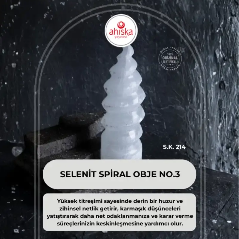 Selenit Spiral Obje no.3 (S.K.214) - 2