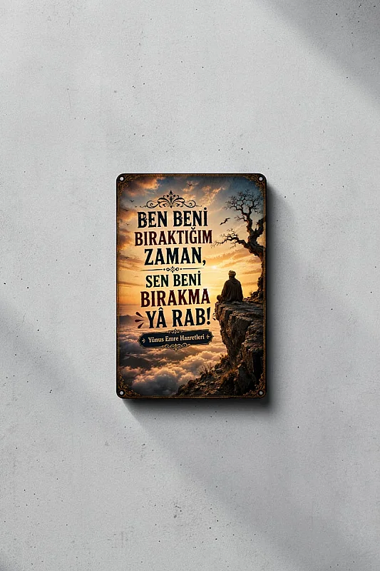 Sen Beni Bırakma MiniDekor Magnet Ayaklı 9×13,5 cm - 3