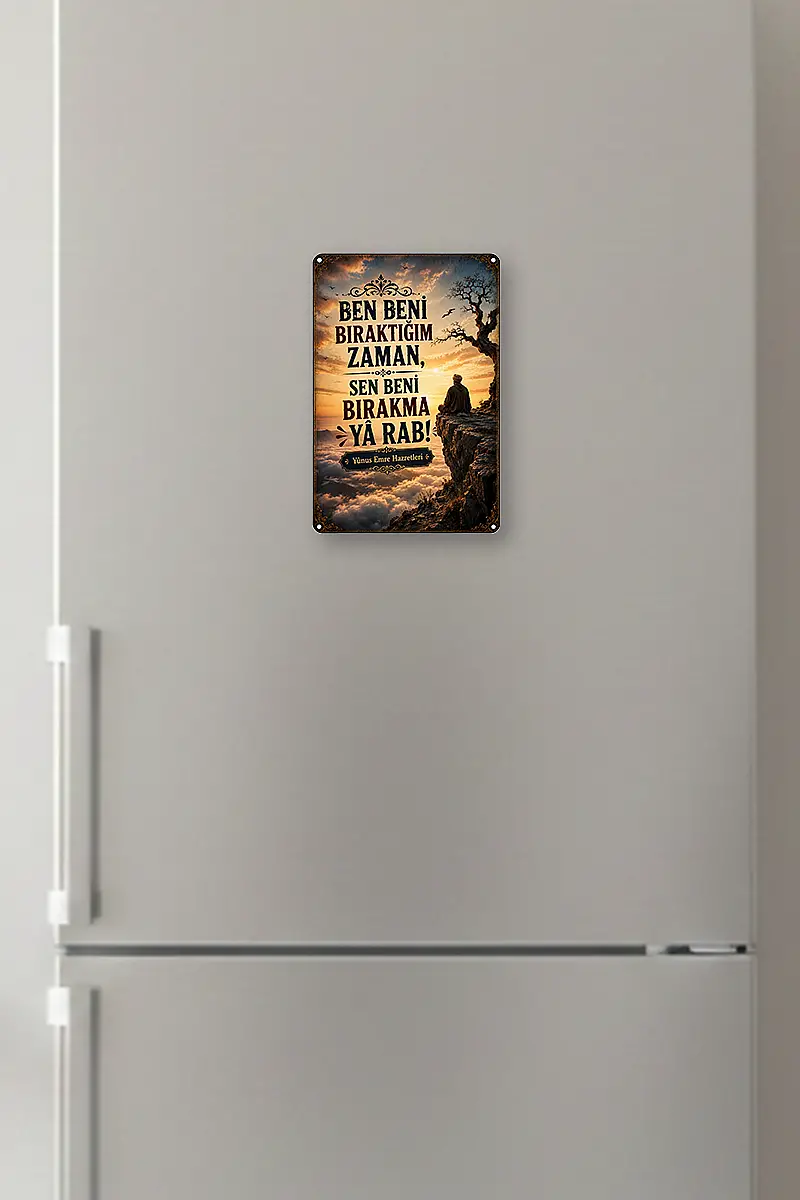 Sen Beni Bırakma MiniDekor Magnet Ayaklı 9×13,5 cm - 1