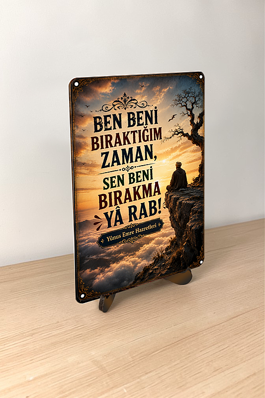 Sen Beni Bırakma MiniDekor Magnet Ayaklı 9×13,5 cm - 2