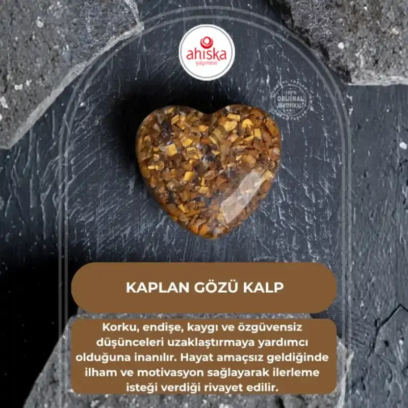 Sertfikalı Kaplan Gözü Kalp - 1