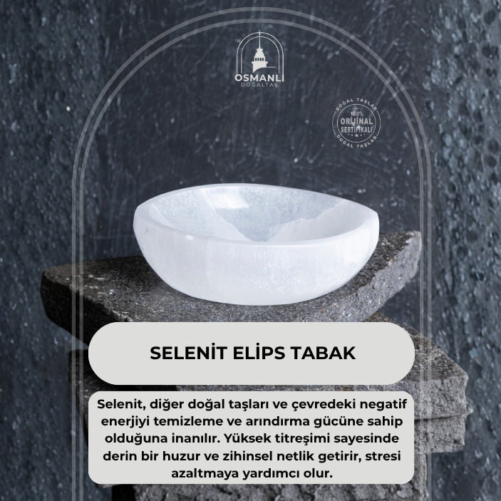 Sertifikal Selenit Elips Tabak no.4 - 2