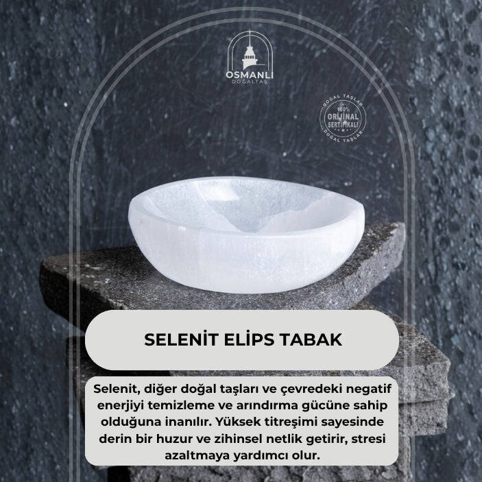 Sertifikal Selenit Elips Tabak no.4 - 2