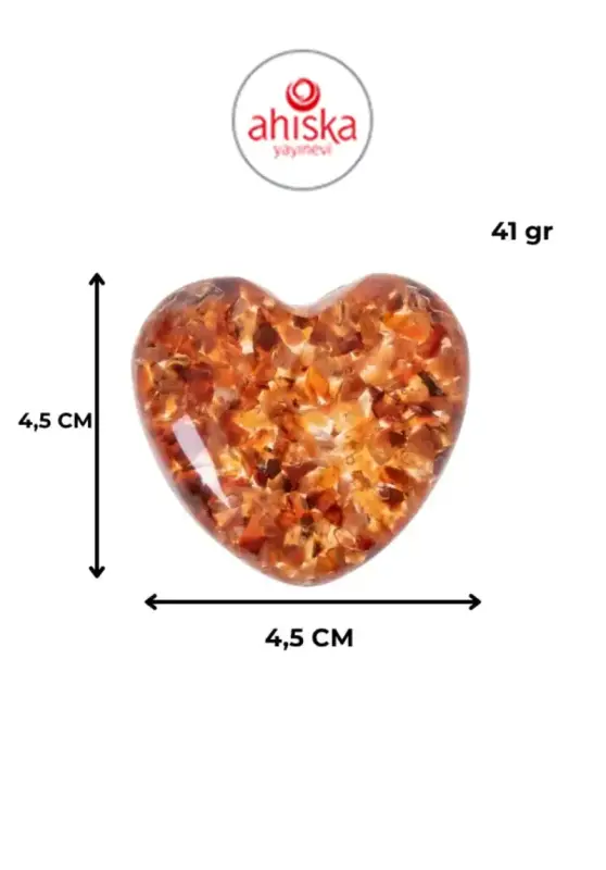 Sertifikalı Akik Kalp - 6
