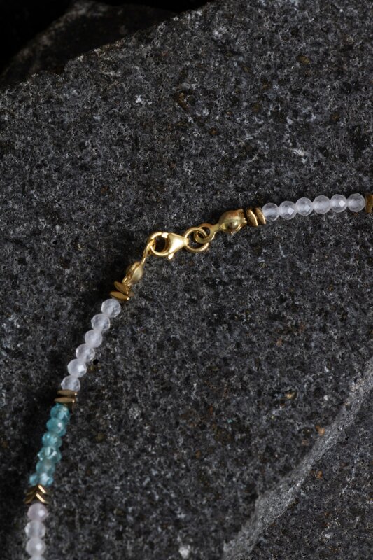 Sertifikalı Apatit ve Pembe Kuvars Doğaltaş Takım - 3