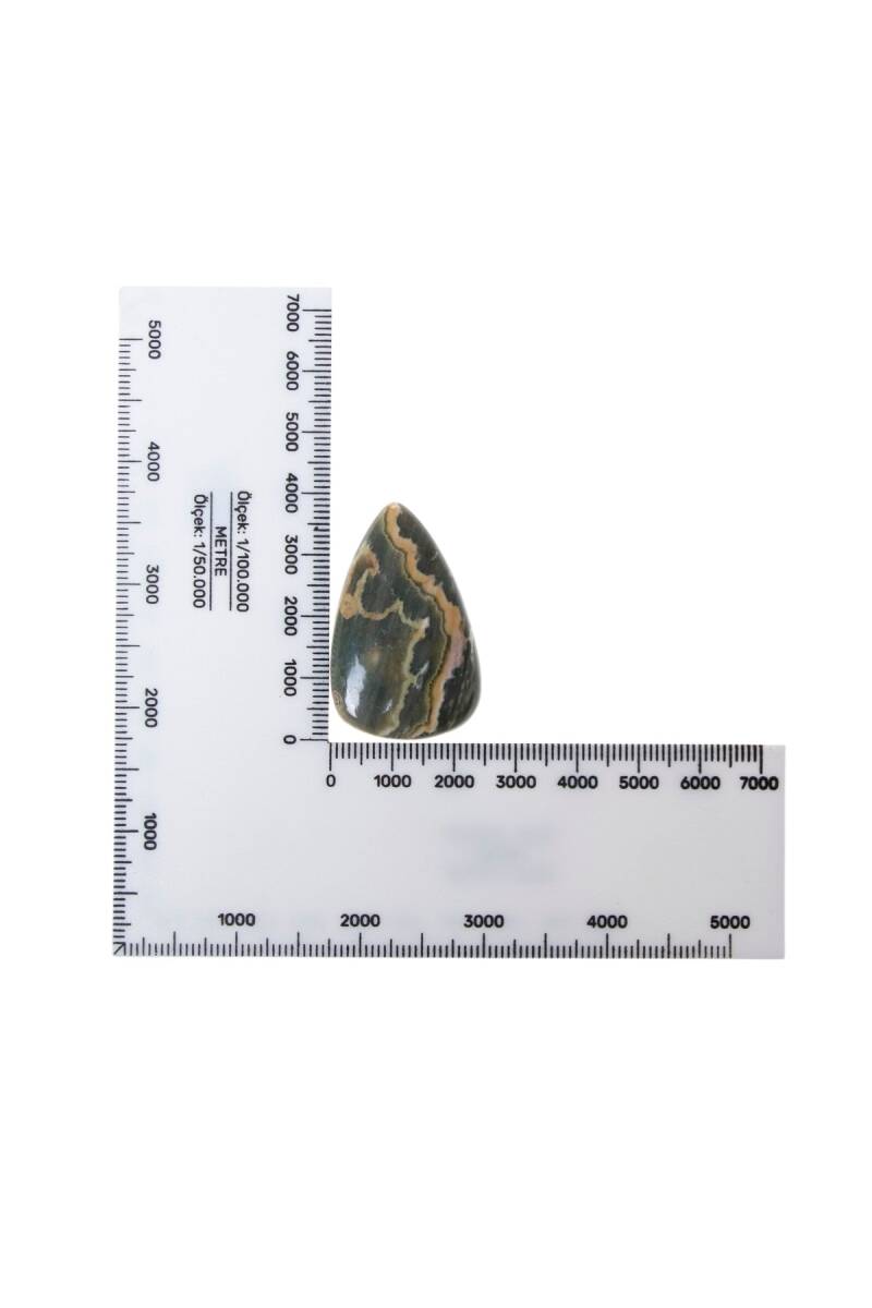 Sertifikalı Damla Akik Kabaşon (S.K:316) - 3