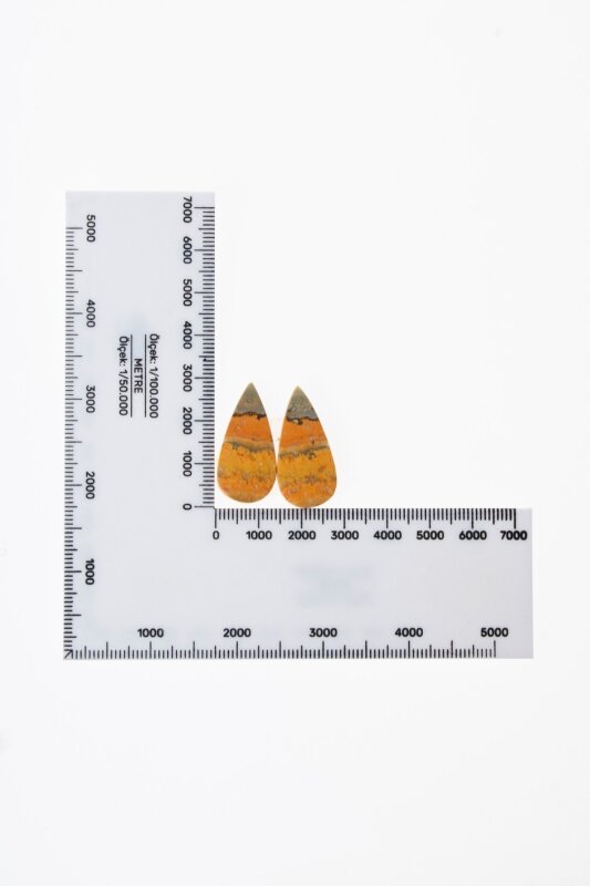 Sertifikalı Damla Kalsit Kabaşon (SK:341) - 3