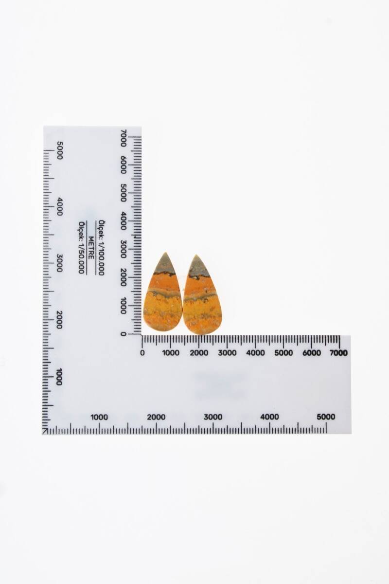 Sertifikalı Damla Kalsit Kabaşon (SK:341) - 3