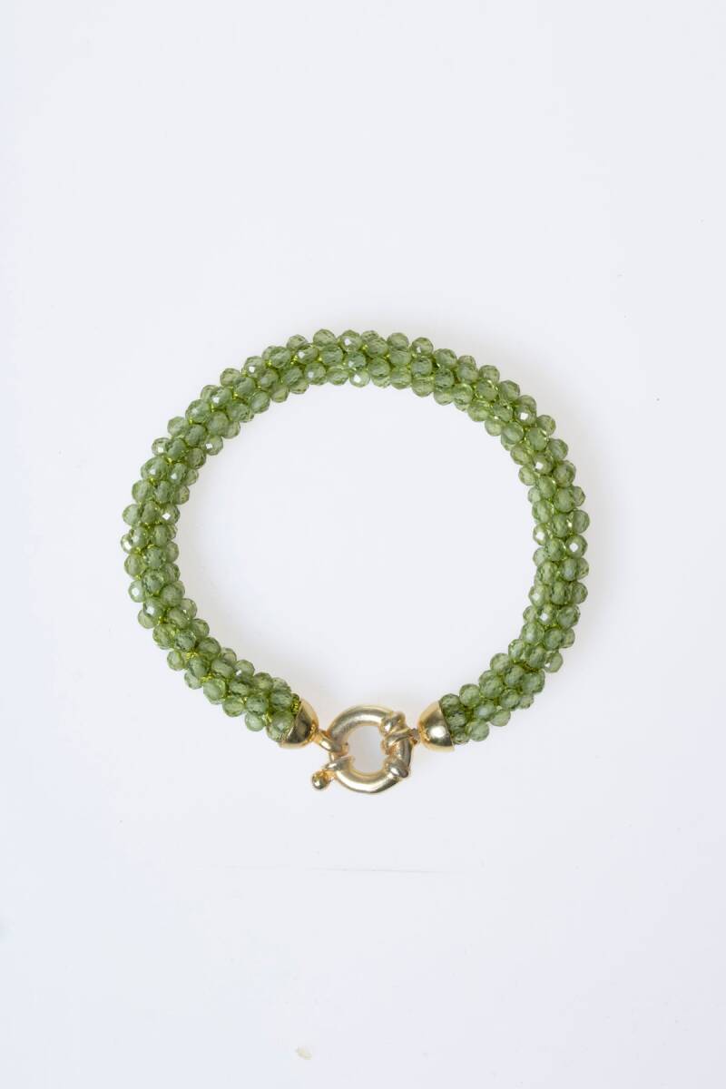 Sertifikalı El İşçiliği Örme Zebercet Gümüş Kapama Bileklik (SK:099) - 7