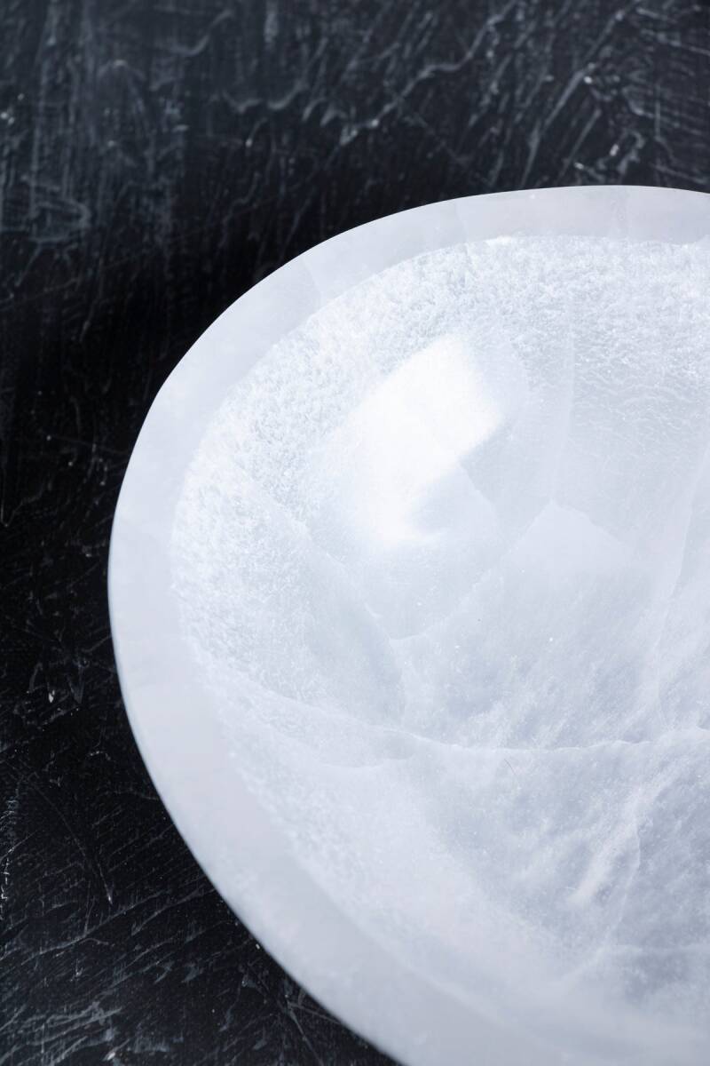 Sertifikalı Elips Selenit Tabak no.6 - 3