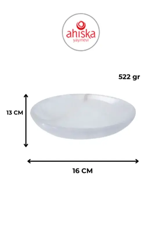 Sertifikalı Elips Selenit Tabak no.6 - 6