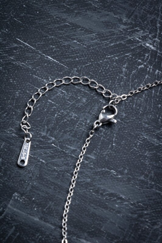 Sertifikalı Florit Doğal Taş Esans Şişesi Kolye - 4