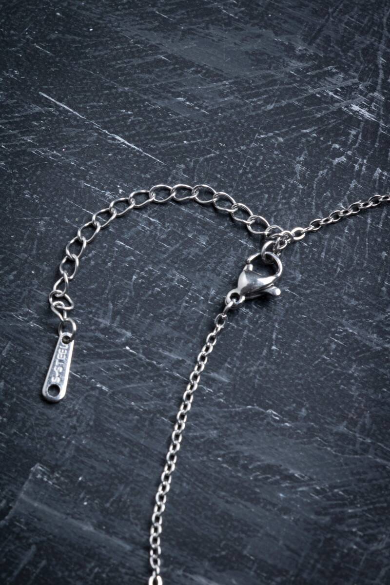 Sertifikalı Florit Doğal Taş Esans Şişesi Kolye - 4