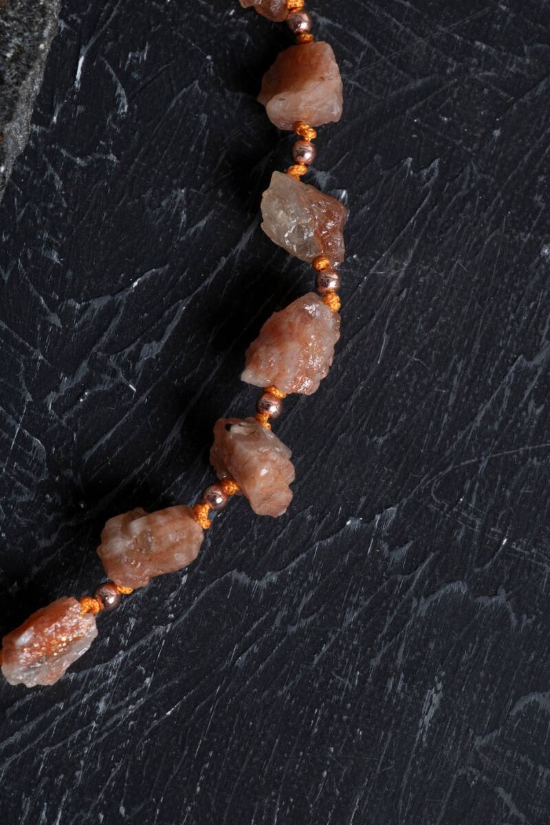 Sertifikalı Ham Güneş Taşı Doğaltaş Takım - 4