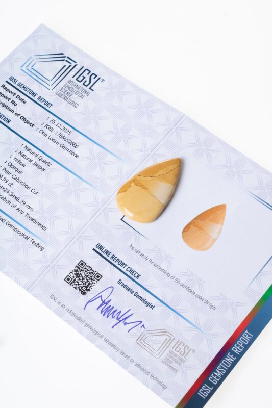 Sertifikalı Jasper Kabaşon (S.K:325) - Doğal Taş