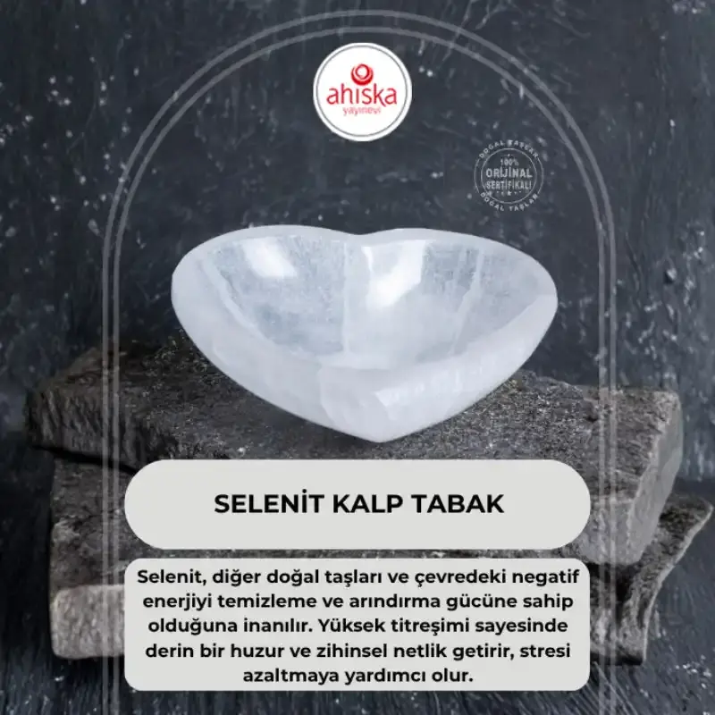 Sertifikalı Kalp Tabak no.2 - 2