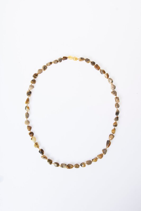 Sertifikalı Kehribar Doğal Taş Kolye (SK:150) - 6