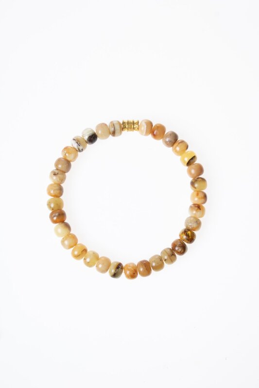 Sertifikalı Kehribar Metal Aparatlı Bileklik (S.K:304) - 2