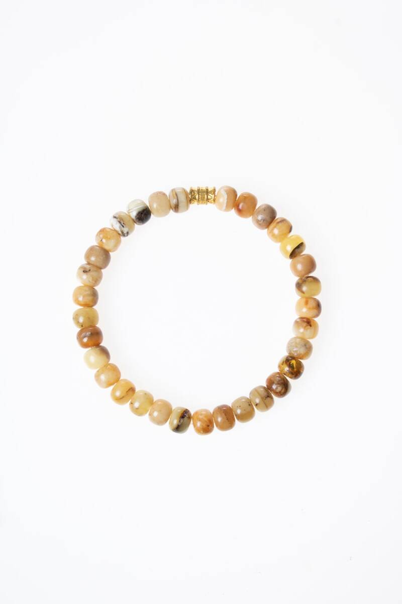 Sertifikalı Kehribar Metal Aparatlı Bileklik (S.K:304) - 2