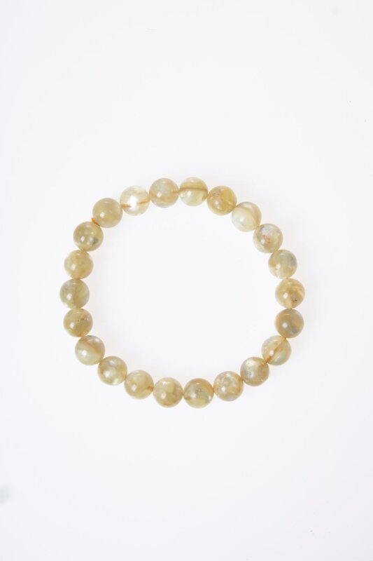 Sertifikalı Lepidolit Taşı Bileklik ( S.K: 303) - 2