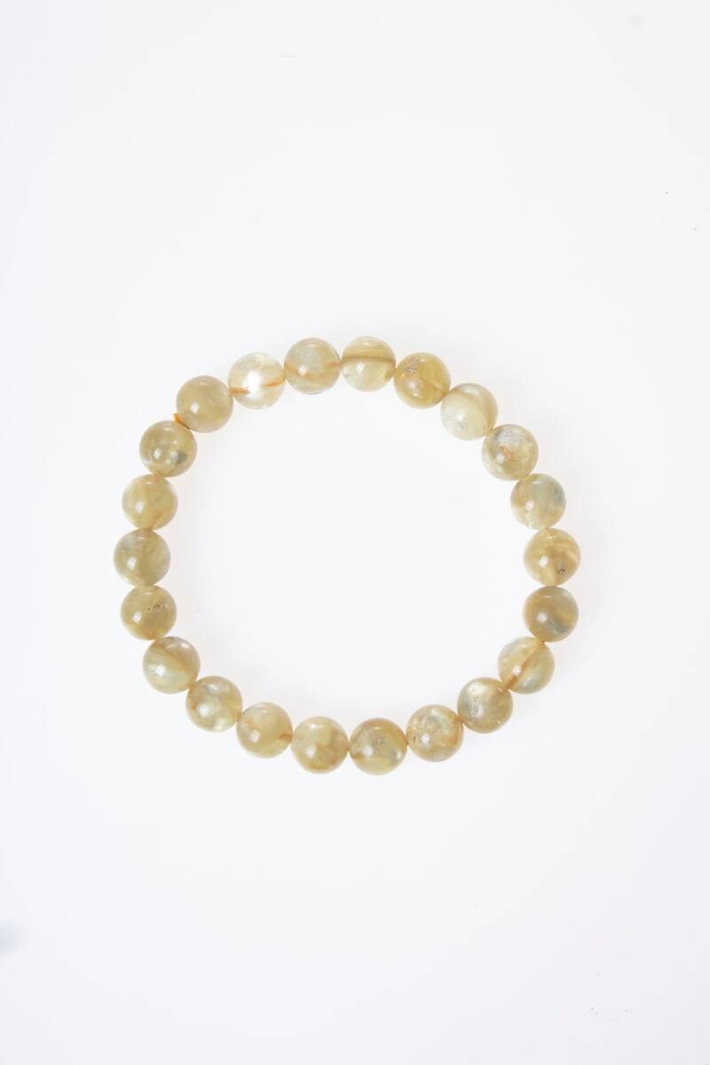 Sertifikalı Lepidolit Taşı Bileklik ( S.K: 303) - 2